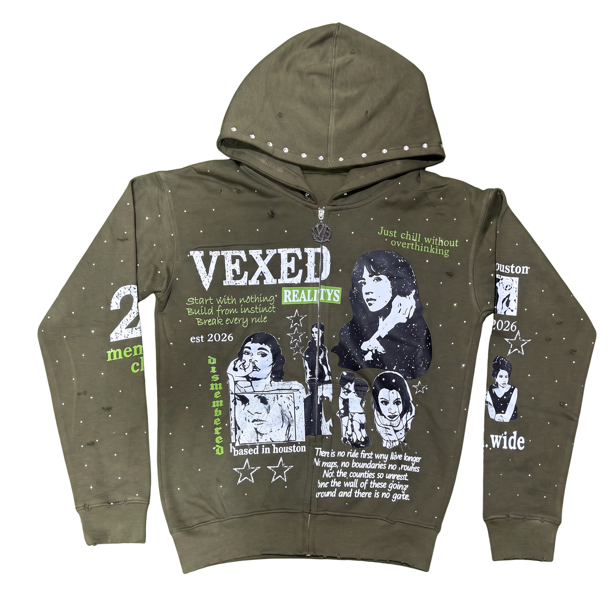 Origin Hoodie in Army Green