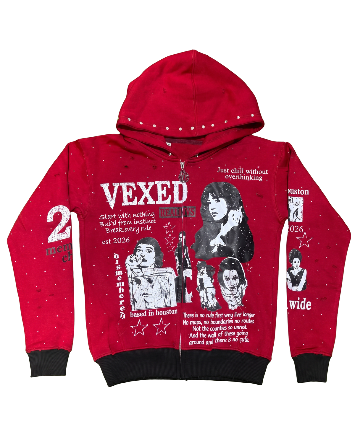 Origin Hoodie in Blood Red
