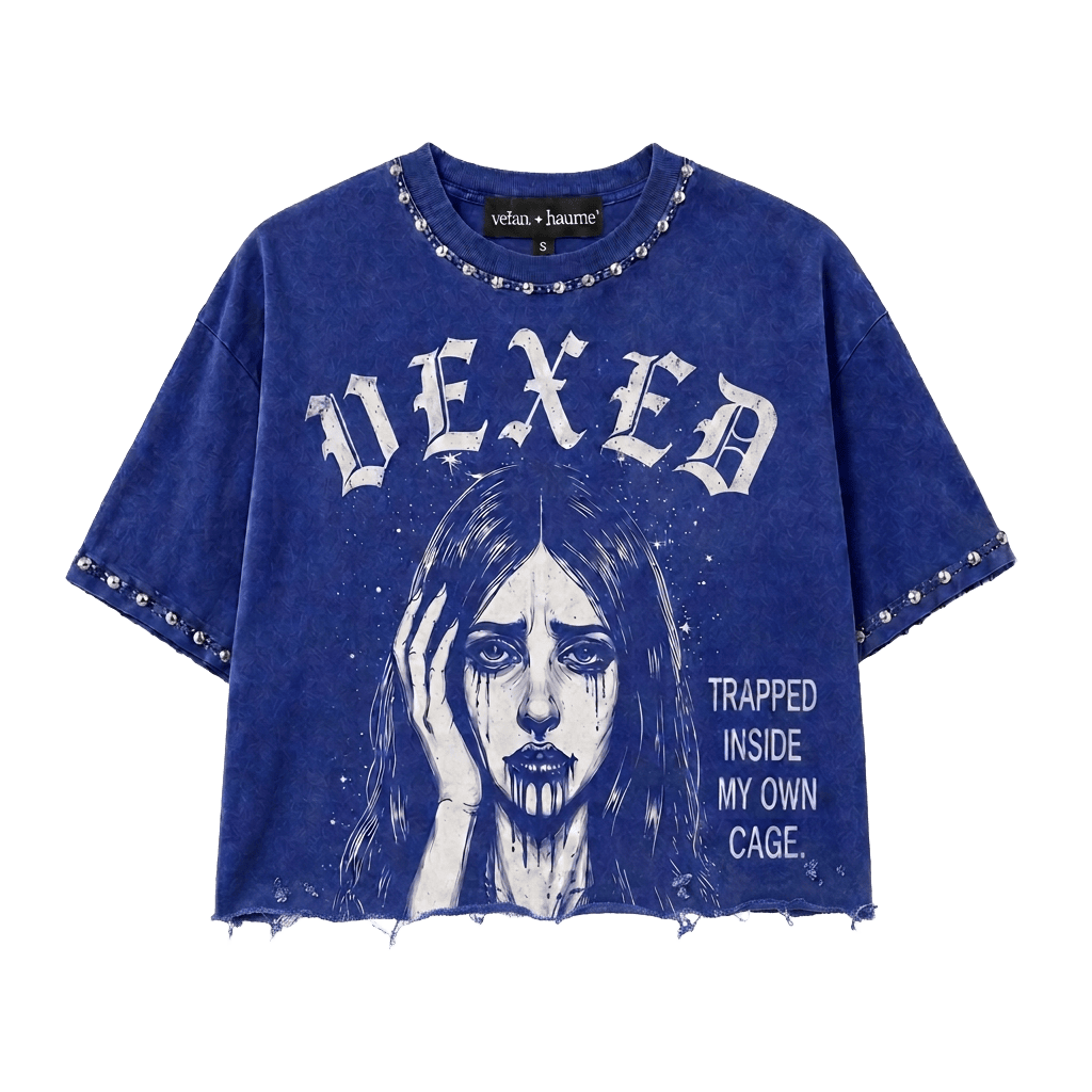 Troubled Soul Tee in Royal Blue