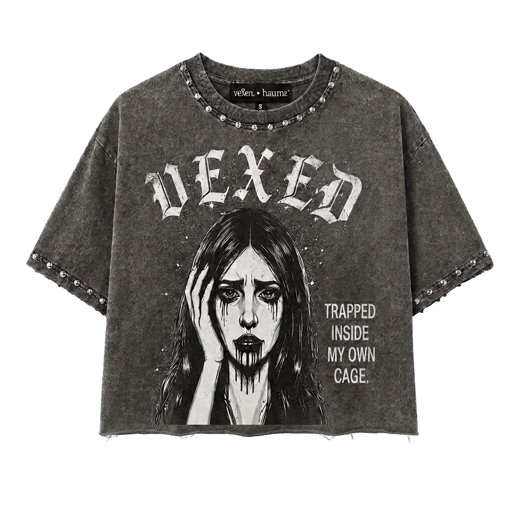 Troubled Soul Tee in Gray